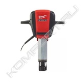 Особенности<br>- Heavy Duty отбойный молоток обеспечивает энергию одиночного удара 64 Дж для тяжелейших задач по разрушению<br>- Антивибрационная система с плавающим корпусом позволяет работать целый день не подвергая себя опасному уровню вибрации<br>- Дополнительная третья рукоятка обеспечивает максимальный контроль, при необходимости поднимать отбойный молоток<br>- 1200 уд/мин обеспечивают максимальную производительность на всех применениях<br>- Бесщёточный двигатель обеспечивает максимальный межсервисный интервал<br>- 10 метровый кабель обеспечивает рабочую площадь 314 м²<br>- Хвостовик 28 мм HEX<br>- Отдельно доступна тележка с возможностью хранения 4-х долот и кабеля, что позволит легко перемещать отбойный молоток по рабочей площадке