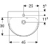 Раковина с асимметричным переливом Renova, Geberit