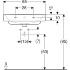 Раковина Renova Plan, Geberit