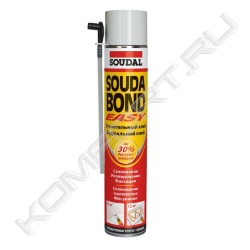 Полиуретановый клей в аэрозоле Soudabond Easy, Soudal