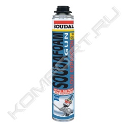 Пистолетная монтажная пена Soudafoam Low Expansion Gun, Soudal