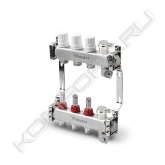 Новые коллекторные блоки Pro Aqua – это эффективное решение для организации системы отопления и теплого пола. Блоки произведены из нержавеющей стали марки AISI 304, которая является одним из самых экологичных материалов. Толщина стенки коллекторного блока Pro Aqua увеличена и составляет 1,6 мм (при стандарте 1,5 мм). Коллекторные блоки имеют увеличенное проходное сечение 40x40.7 мм (16.28 см2) и обладают повышенной пропускной способностью.