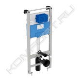 Prosys Frame 120 M Встраиваемая инсталляция для монтажа подвесных унитазов.<br>Преимущества:<br>- Более простое обслуживание благодаря прозрачной защитной пластине со встроенными рычажками;<br>- Более простая установка благодаря упрочненным настенным кронштейнам из стекловолокна;<br>- Съемный запорный клапан;<br>- Эксклюзивная технология SmartValve позволяет экономить до 9 л воды в день; маркировка CE EN 14055 CL1; тихий клапан, соответствующий стандарту NF, категория Class I; толщина бачка 120 мм;<br>- Быстрый и легкий монтаж (крепежи из фибергласса, который обладает низкой теплопроводностью, прочностью стали, биологической стойкостью, влагостойкостью и атмосферостойкостью полимеров);<br>- Опоры ножек приварены, а не защелкиваются.