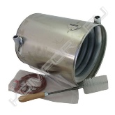 Теплообменник для котлов WOLF CGB 35, CGB 50, CGB-K 40-35.
