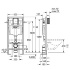 Инсталляция для подвесного унитаза Rapid SL, свободностоящий монтаж, Grohe